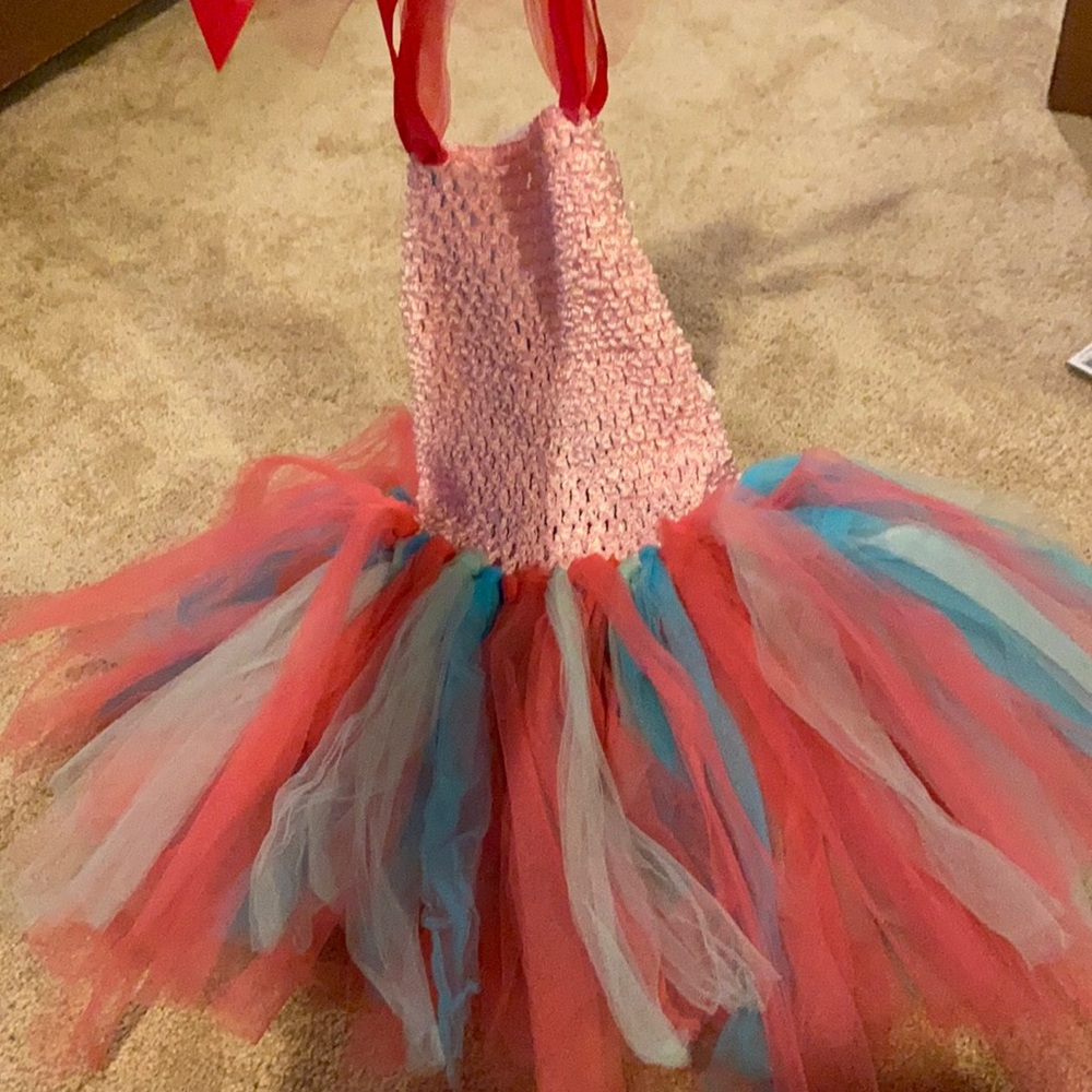 Little troll tutu dress